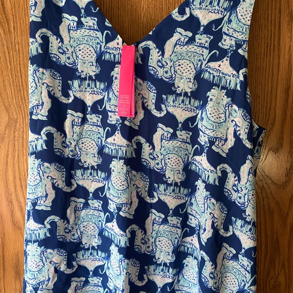 Lilly Pulitzer Florin Sleeveless  NWT Reversible - Picture 2 of 2
